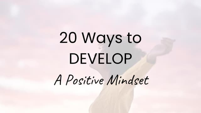 How To Create A Positive Mindset And Outlook Despite Sleep Paralysis How To Create A Positive Mindset And Outlook Despite Sleep Paralysis