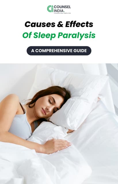 Sleep Paralysis And Its Influence On Creativity And Innovation Sleep Paralysis And Its Influence On Creativity And Innovation